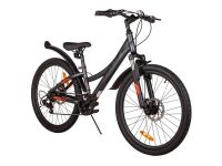 Подростковый велосипед Stels Turbo 430 MD 24, год 2026, цвет Серый, ростовка 11.5