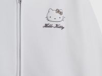Толстовка с принтом Hello Kitty для девочек, Белый