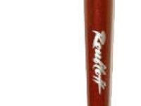 Кисть для дизайна ногтей колонок №8 плоская Roubloff "GK23R" фигурная короткая ручка, бордо