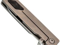 Складной нож Mr.Blade Style stonewashed сталь N690, рукоять Grey Titanium