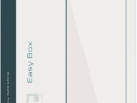 Защитное стекло VLP A-Glass Easy Box для Samsung Galaxy S25 Ultra с чёрной рамкой