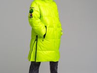 Куртка текстильная с полиуретановым покрытием для девочек