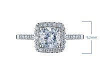 Кольцо из белого золота э4712кц10231251