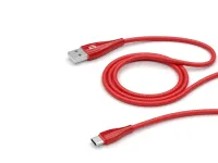 Кабель Smartbuy Flow3D USB/Micro-USB 2.0A 100см (красный)