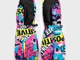 Краги текстильные для девочек