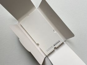 Набор акварельных открыток Potentate 8х15,5 см 20 л 100% хлопок, гладкое зерно, край волна