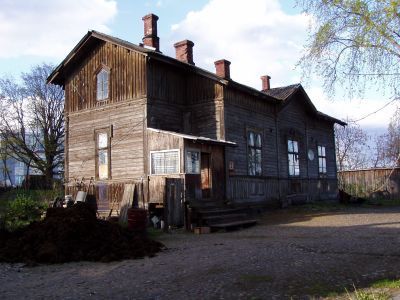 Здание припортового железнодорожного вокзала