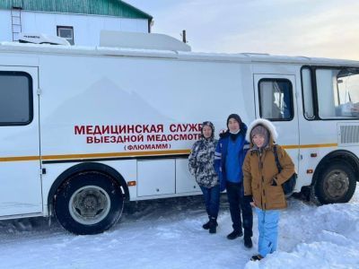 Свыше 1400 пациентов осмотрел передвижной медицинский комплекс в Чурапчинском районе Якутии