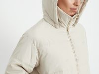 Утепленная куртка с воротником-стойкой