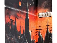 Зажигалка ZIPPO Galactic Landscape Design с покрытием 540 Matte, латунь/сталь, разноцветная, матовая, 38x13x57 мм