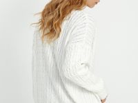 Кардиган с рельефным узором