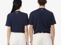 Хлопковая футболка Lacoste унисекс