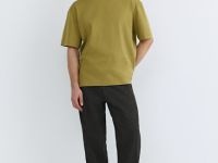 Футболка из хлопка с фотопринтом, Зеленый