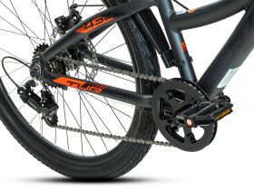 Подростковый велосипед Stels Turbo 430 MD 24, год 2026, цвет Серый, ростовка 11.5