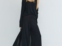 Удлиненный кардиган, Черный