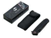 Нож складной Stinger 128 мм, сталь D2, рукоять G10, черный