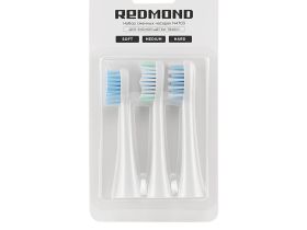Набор сменных насадок REDMOND N4703 для зубной щетки (белый)