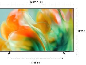 Телевизор Samsung 85" Mini LED M80H 4K, Процессор NQ4 AI Gen2, Smart ТВ (2026) UE85M80HAUXPY титановый черный