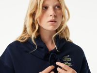 Женская толстовка Lacoste Loose Fit с капюшоном