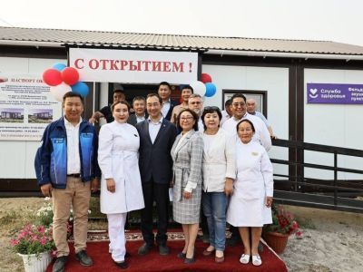 В селе Жемкон Вилюйского района Якутии построили современный ФАП