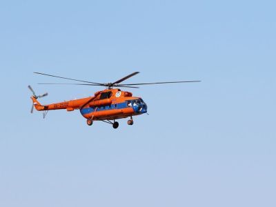 С закрытием переправы через реку Лену перевозить пассажиров и грузы будут вертолетами