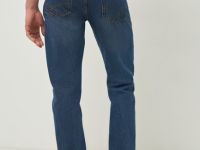 Зауженные джинсы, Синий