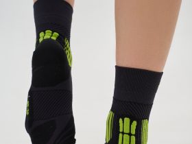 Носки Run All year Black/Lime