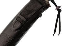 Авторский нож Сварог, сталь мозаичный дамаск, подарочная шкатулка