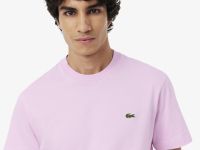 Мужская хлопковая футболка Lacoste с коротким рукавом