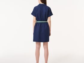 Лёгкое платье Lacoste с поясом