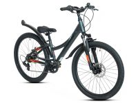 Подростковый велосипед Stels Turbo 430 MD 24, год 2026, цвет Серый, ростовка 11.5