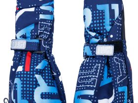 Варежки текстильные для мальчиков