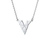 Колье из серебра с бриллиантом э0601кл03193300