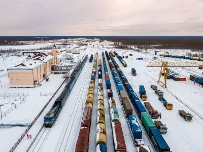 Перевозки грузов по железной дороге в Якутии выросли в 1,4 раза в январе