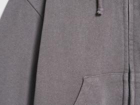 Толстовка на молнии для девочек, Серый