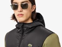 Мужская водоотталкивающая стеганая куртка-пуховик Lacoste