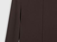 Лонгслив с шерстью, Коричневый