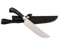 Нож цельнометаллический Узбек, сталь D2, рукоять граб