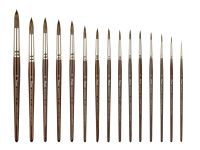 Кисть синтетика №7 круглая Pinax "MANGUSTA"