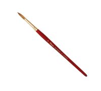 Кисть синтетика №12 круглая Pinax "Oro Rosso 751" короткая ручка