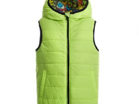 Жилет утепленный двусторонний для мальчика