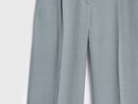 Прямые брюки со стрелками, Серый