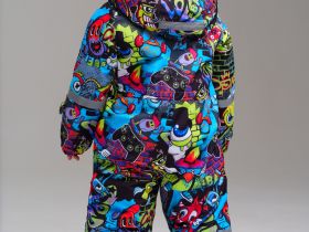 Комбинезон детский текстильный с полиуретановым покрытием для мальчиков