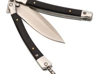 Нож-бабочка (балисонг) Витязь B6000, сталь 9Cr18MoV, рукоять древесина