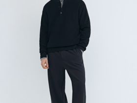 Джемпер из текстурной пряжи, Синий