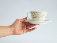 Чайная пара Зайчата в кружевах/ Merletto e Coniglietti