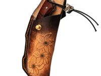 Складной нож Steelclaw Запад-01, сталь VG10/дамаск, рукоять палисандр