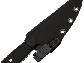 Нож Barmaley Knives Буратино L, сталь VG-10, рукоять G10, черный