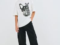 Футболка из хлопка для мальчиков, Бежевый