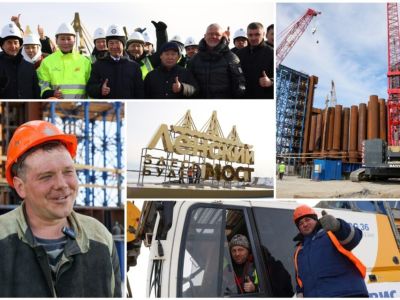 Год назад в Якутии начали строить Ленский мост. Что известно о проекте